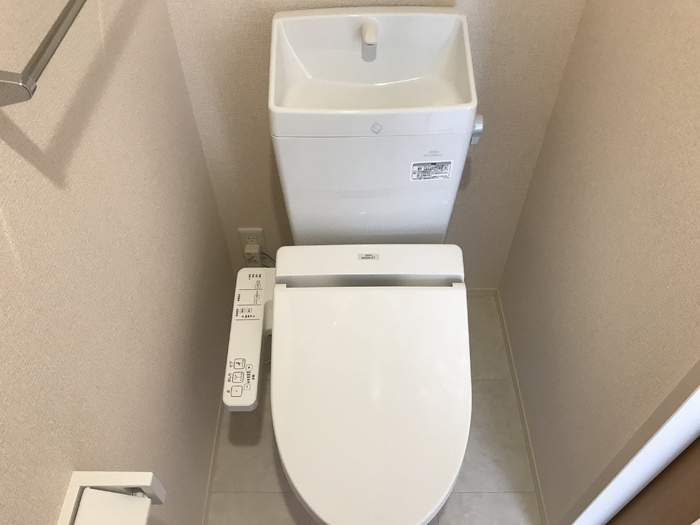 Ｄ－ｒｏｏｍイシカワＡのトイレ|温水洗浄暖房便座
