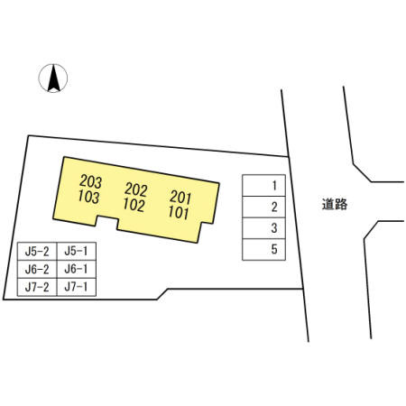 レーベンハイムの区画図