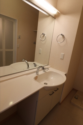 【独立洗面台】 | Ｄ-ＲｏｏＭ渡利 | 洗面室