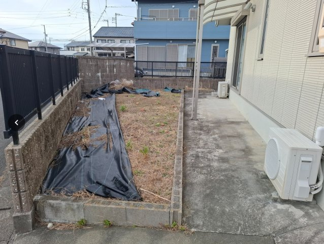売中古戸建　焼津市大村２丁目の庭|家庭菜園などもできそうですね！