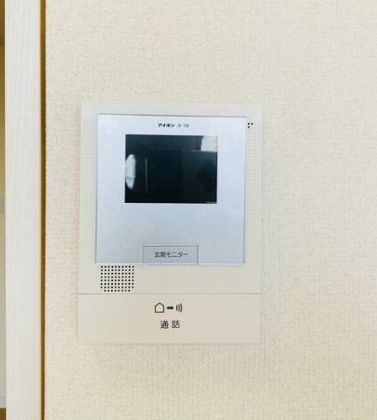 カスティーロ松ヶ丘のセキュリティ|TVモニター付インターホン☆