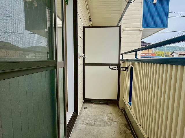 碧里のバルコニー