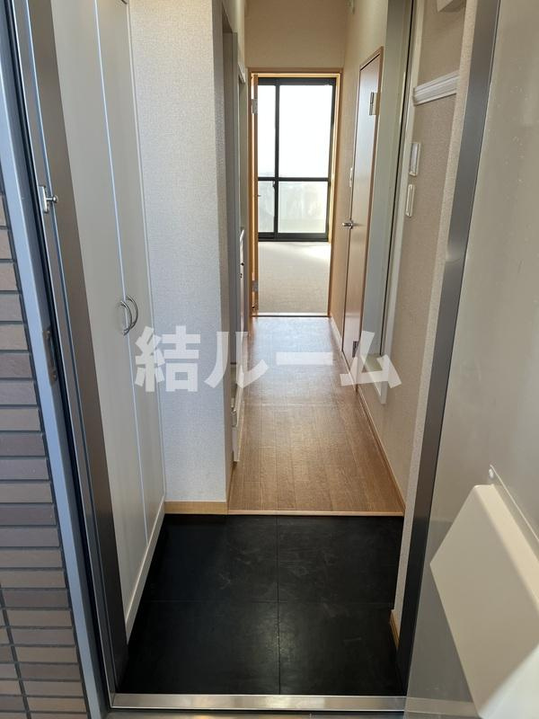 練馬区高松５丁目の賃貸マンションの玄関