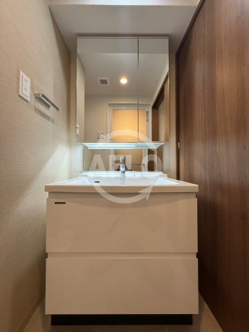 S-RESIDENCE松屋町asence　中央小学校区の独立洗面台|S-RESIDENCE松屋町asence　独立洗面台
