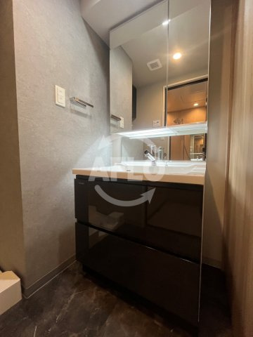 S-RESIDENCE松屋町asence　中央小学校区の独立洗面台|S-RESIDENCE松屋町asence　独立洗面台