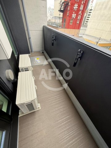 S-RESIDENCE松屋町asence　中央小学校区のバルコニー|S-RESIDENCE松屋町asence　バルコニー