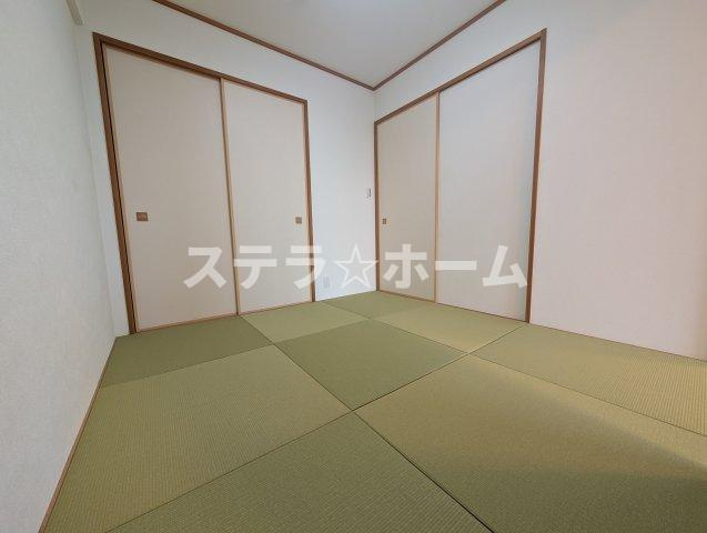 アールヴェール緑地公園の和室|フローリングだけでなく、和室もあります