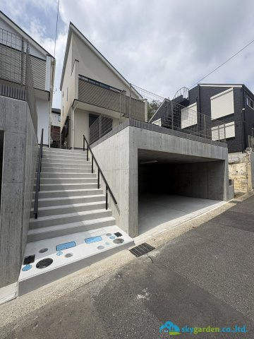藤沢市渡内４丁目２期　新築戸建　全２棟２号棟の外観
