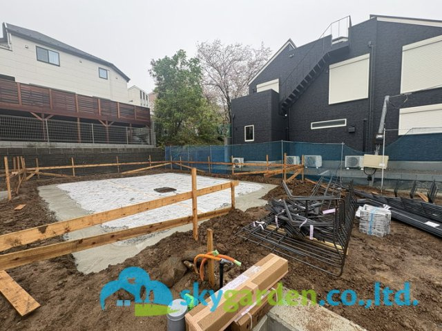 藤沢市渡内　新築戸建　全２棟２号棟の外観|落ち着いた雰囲気の外観です