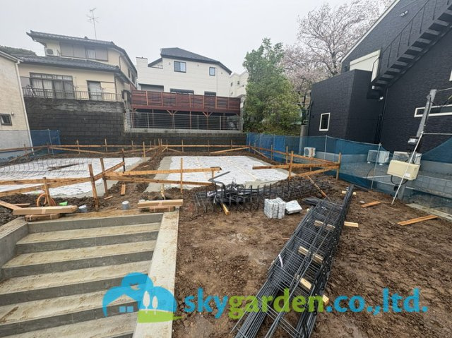 藤沢市渡内　新築戸建　全２棟２号棟の外観|きれいな外観です
