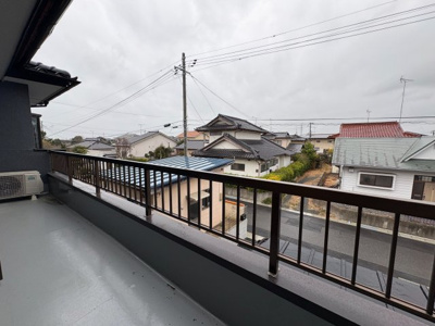 【バルコニー】 | いわき市錦町中迎2丁目　4ＬＤＫ