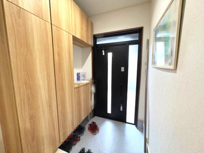 【玄関】 | いわき市錦町中迎2丁目　4ＬＤＫ