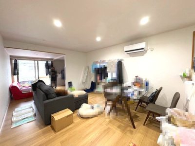 【居間・リビング】 | いわき市錦町中迎2丁目　4ＬＤＫ