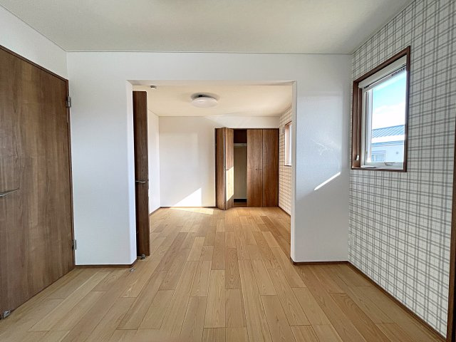 【エコnaホーム】　郡山市横塚1丁目　芳賀小・第四中の洋室|お子様の成長に合わせて間取りを変更することができます！