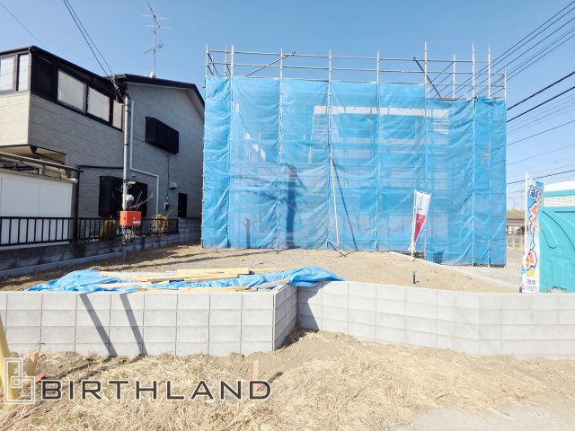 新築戸建・新築建売　館林市小桑原町第3　第六小学校・第三中学校の前面道路含む現地写真