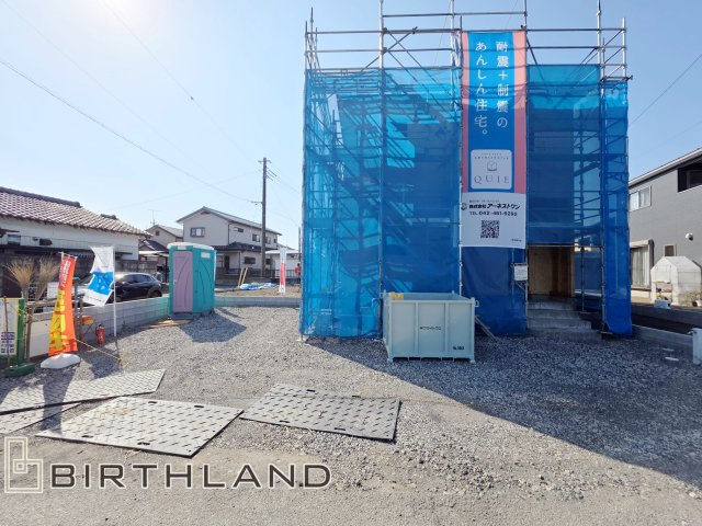 新築戸建・新築建売　館林市小桑原町第3　第六小学校・第三中学校の前面道路含む現地写真