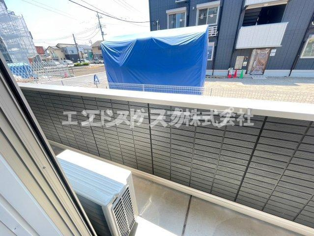 フィエルテのバルコニー|高崎、前橋のお部屋探しはエンドスケープまで！お客様の理想お聞かせ下さい♪
