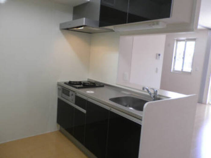 のアパートのキッチン|きれいなキッチンです