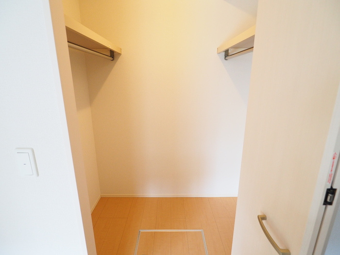 のアパートの収納