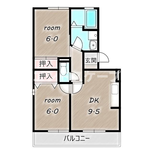 ミルホイール　Ｖの間取り|高崎、前橋エリアのお部屋探しはエンドスケープまで！お客様の理想お聞かせ下さい♪