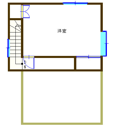 【間取り】 | 新潟市北区松浜６丁目　売家