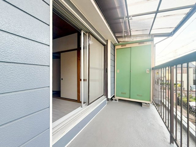 港区港栄テラスハウスのバルコニー