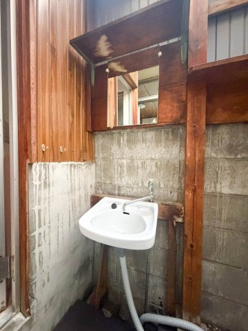 港区港栄テラスハウスの洗面所