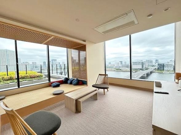 共用施設【SEA E棟 SORA TERRACE】
緑に包まれた見晴らしのよい屋上空間