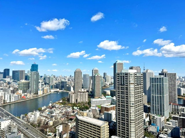 北西側からのバルコニーからの眺望