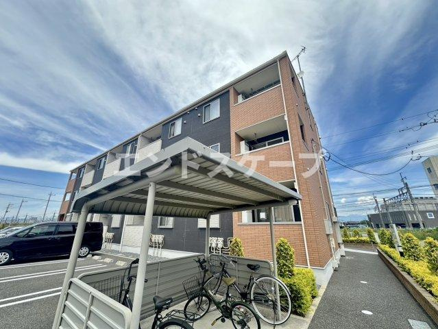 フィオーレ　プリート　Ⅲの外観パース|高崎、前橋のお部屋探しはエンドスケープまで！お客様の理想お聞かせ下さい♪
