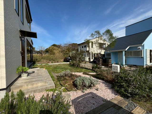 いすみ市岬町和泉　中古戸建の庭|2026年3月7日撮影