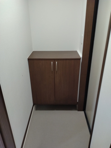フォレスト青崎の玄関