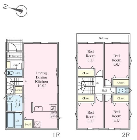 【横浜市旭区三反田町202全3棟新築戸建て】★仲介手数料無料★（市沢小学校・左近山中学校）