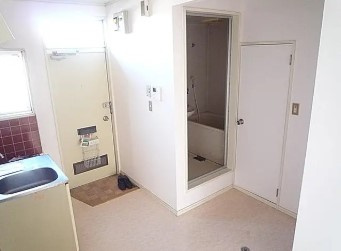 宇都宮市　1棟アパートの玄関