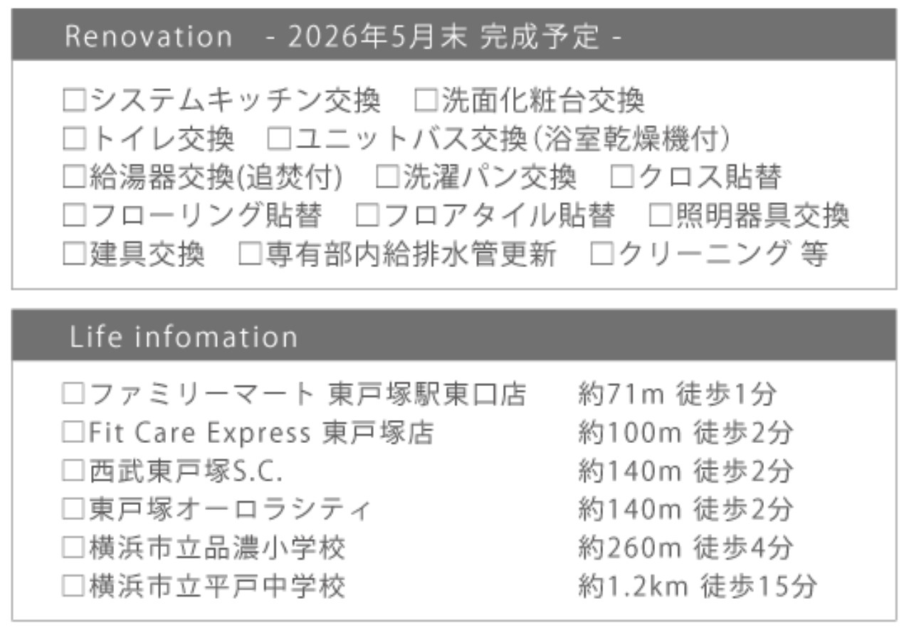 ニューシティ東戸塚南の街1号館【仲介手数料無料】のその他
