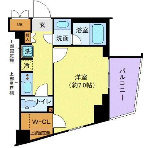 ディアレイシャス落合南長崎の間取り