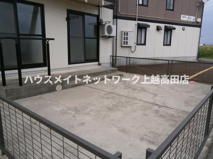 リバービュー Ｂの庭|専用庭