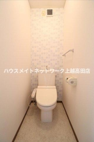 リバービュー Ｂのトイレ|温水洗浄暖房便座