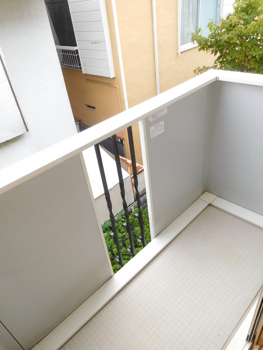 マロウコートのバルコニー