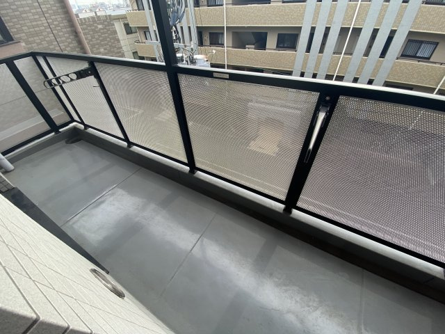 エクセル三国ヶ丘のバルコニー