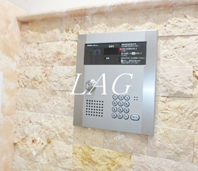 【セキュリティ】 | アルビオンクレスト | モニター付きインターホンになります。