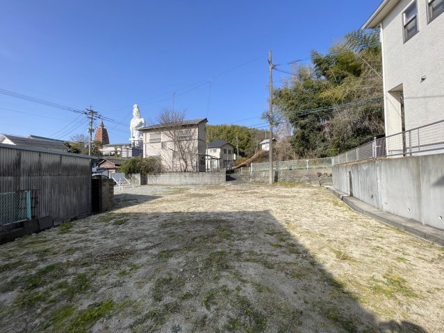 上津町土地の外観