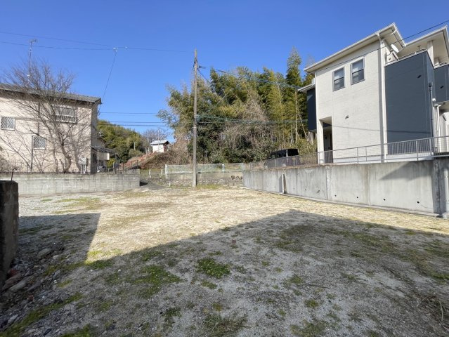 上津町土地の外観