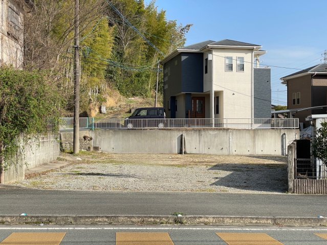 上津町土地の外観