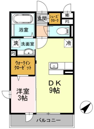 グレースコートの間取り
