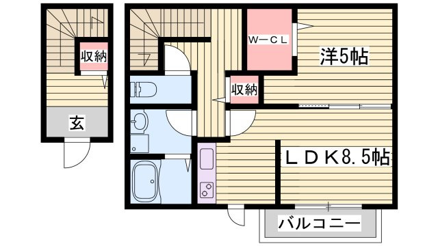 サンスーシの間取り