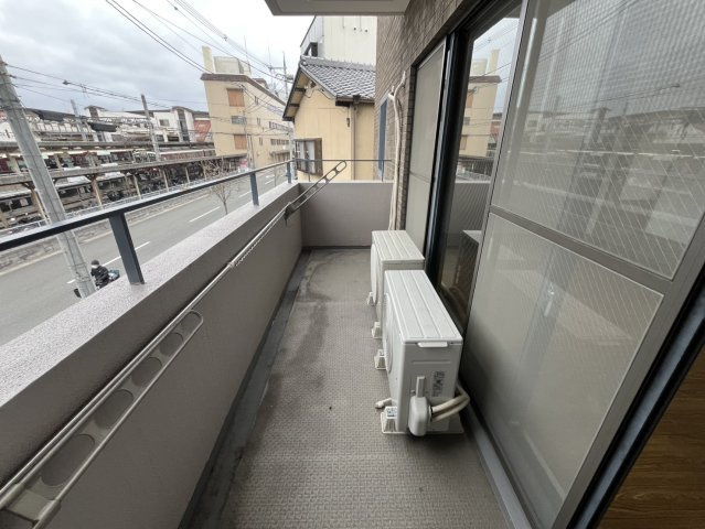 メイゾン桂東のバルコニー