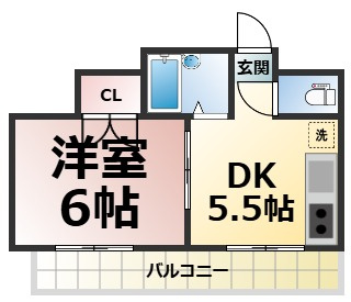【間取り】 | シャトーレ・ノグチ