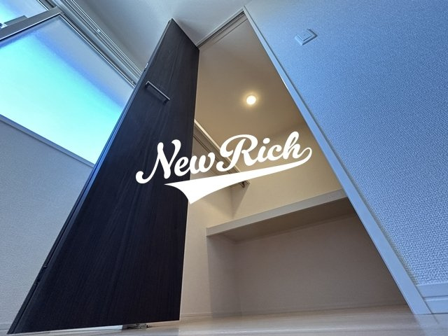 伊勢崎市境伊与久のアパートの収納