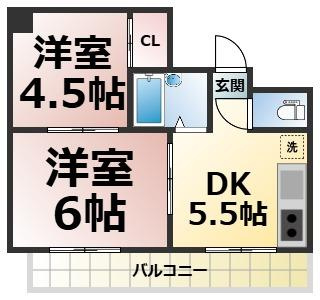 【間取り】 | シャトーレ・ノグチ